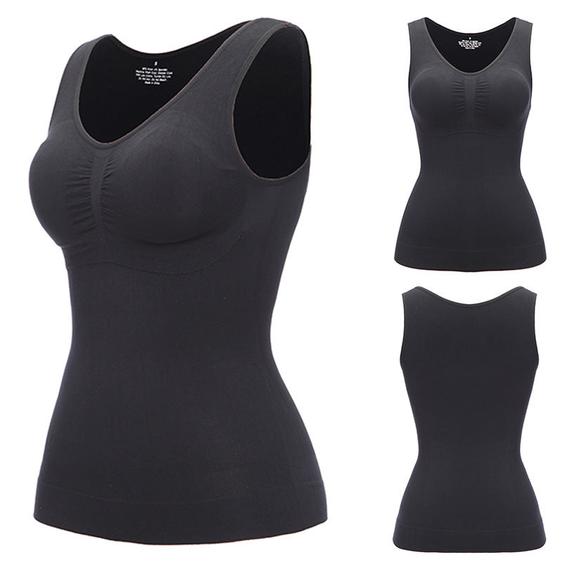 GRAZIA | Corrigerend Dames Topje met Ingebouwde BH – Slimming Shapewear Tanktop