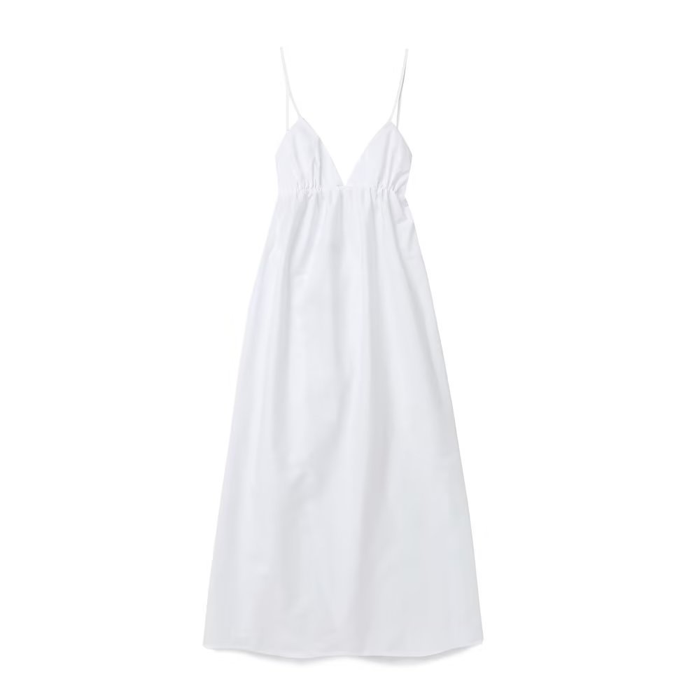 FLORA | Zomerse Maxi Jurk met Spaghettibandjes - Luchtige Katoenen Jurk Dames