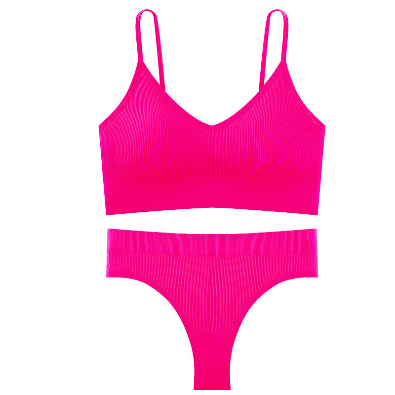 YOLANDA | Naadloze Lingerieset – Comfortabele Bralette & Slip