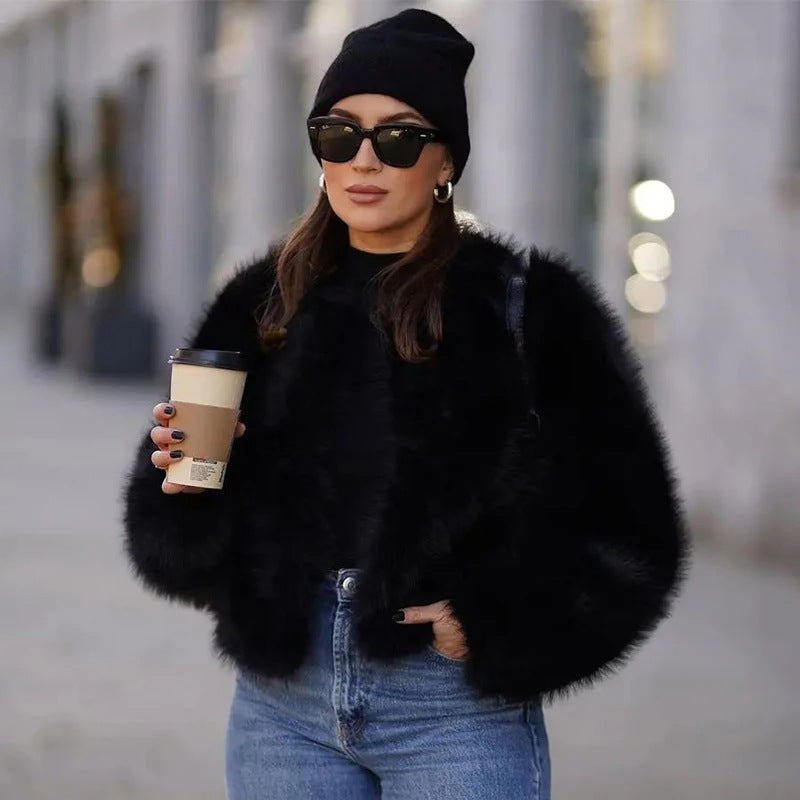 ELIZE | Faux Fur Jas – Luxe Warmte & Statement Stijl in Één