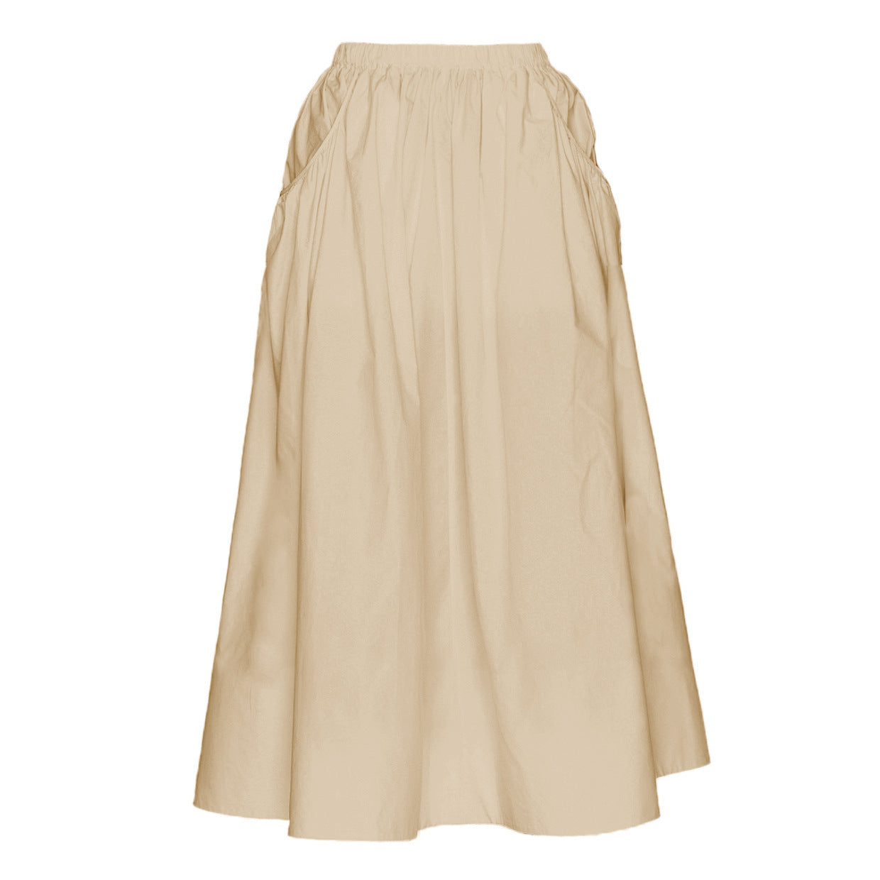 ELINE | Midi Rok – Luchtige A-lijn Rok met Stretch Tailleband