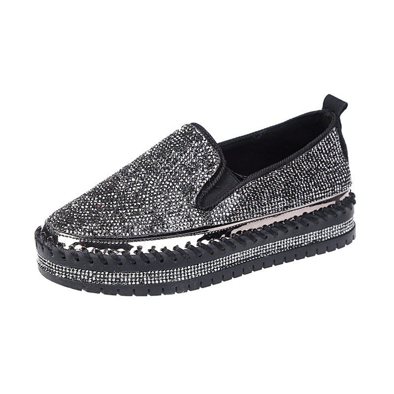 ELOISA | Slip-On Sneakers met Glitters – Dames Schoenen
