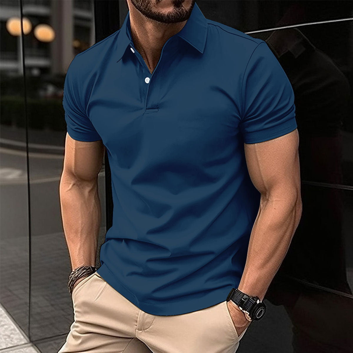 SEPP | Slim Fit Polo voor Heren – Zomershirt
