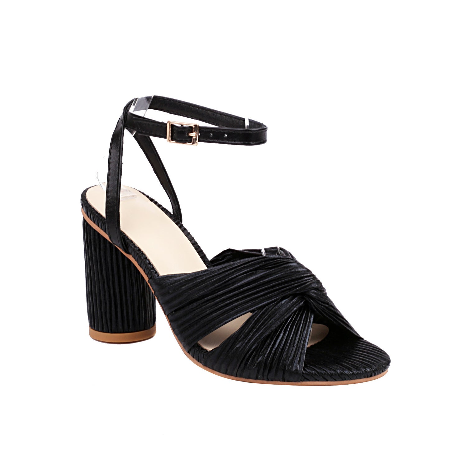 ANNIK | Velvet Block Heel Sandalen – Elegant & Comfortabel