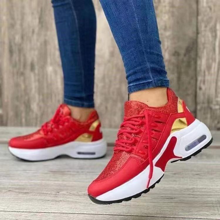 VALERIANE | Sneakers met Gouden Details – Comfort Meets Elegance