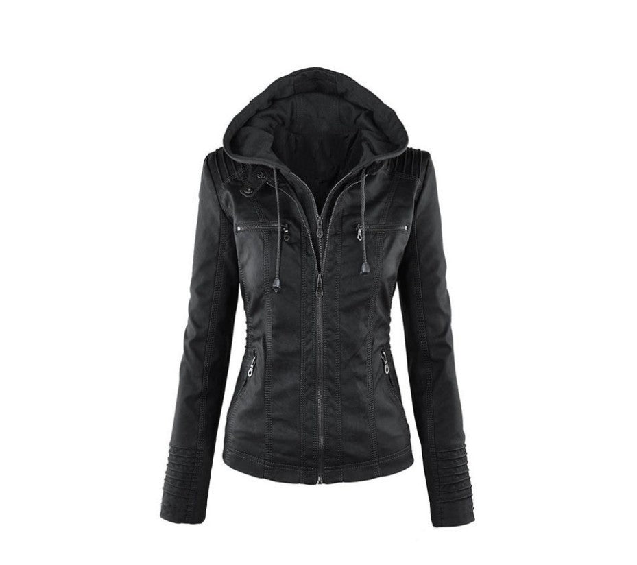 ANNA | Leren Zomerjas voor Dames – Luxe, Stijlvol & Comfortabel