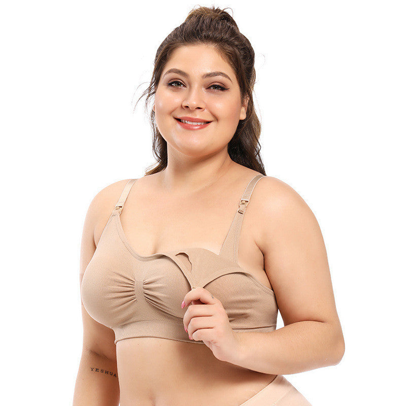 CATHY | Elastische Beugelloze Bh – Zacht, Naadloos & Praktisch (2XL t/m 4XL)