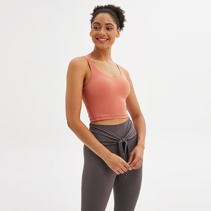 AISHA | Sport Crop Top – Naadloos, Ademend & Ondersteunend