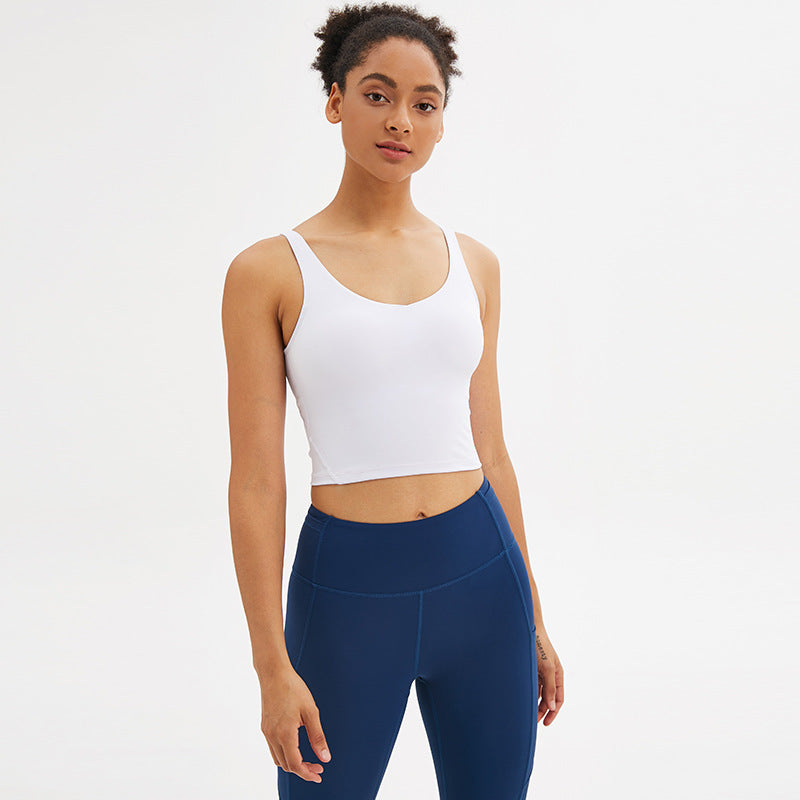 AISHA | Sport Crop Top – Naadloos, Ademend & Ondersteunend