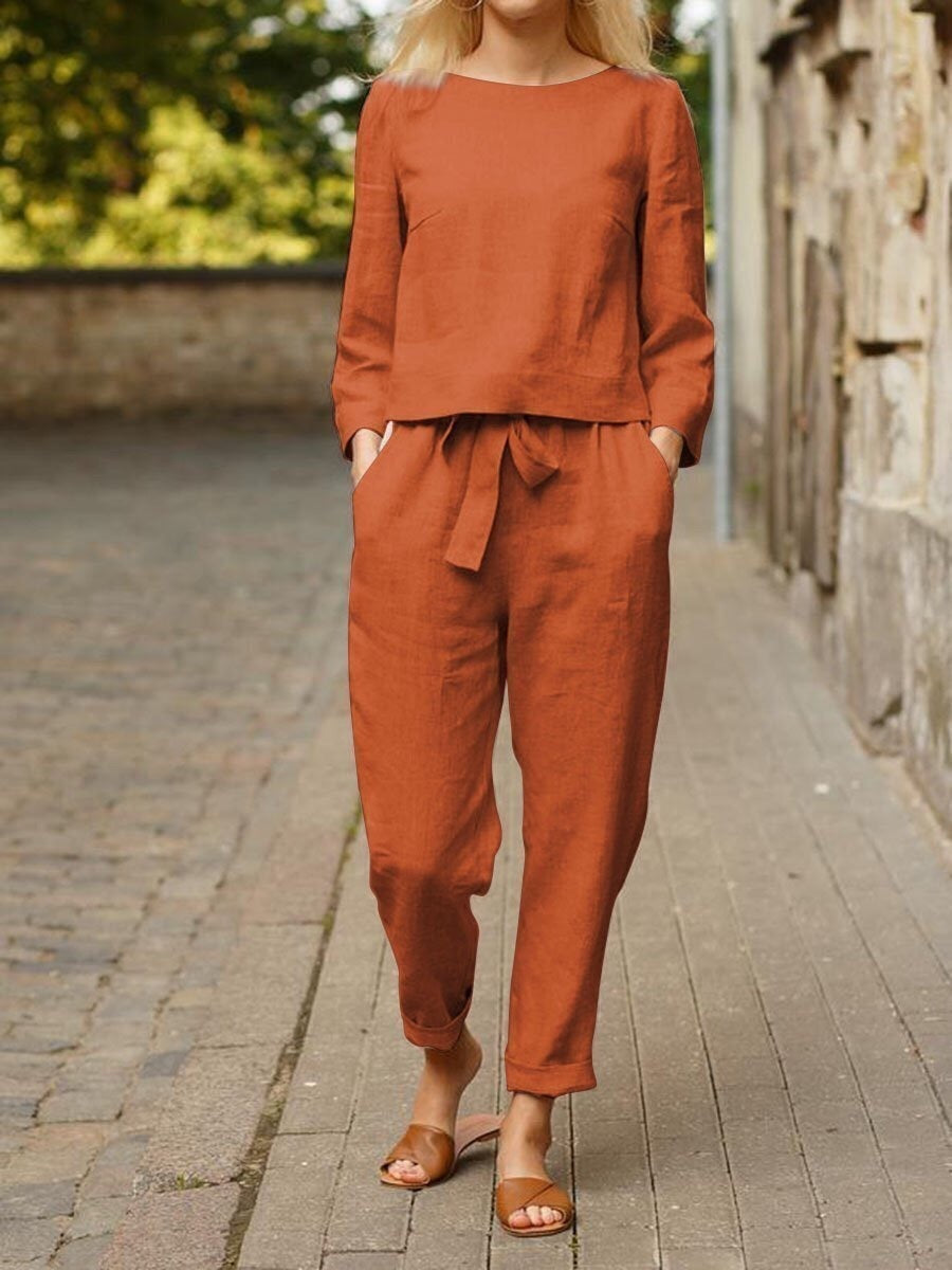 SIMI | Luxe co-ord Set – Stijlvolle Two-Piece voor Zomer & Lounge