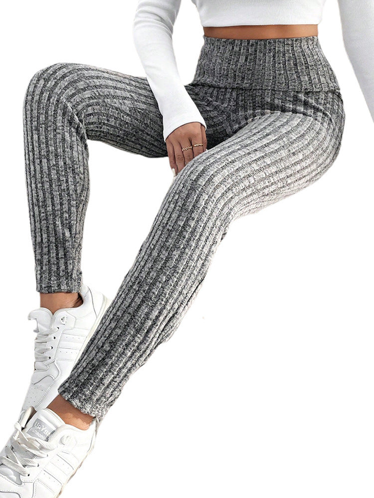PHEBE | Geribde Legging Dames - Comfortabele Hoge Taille