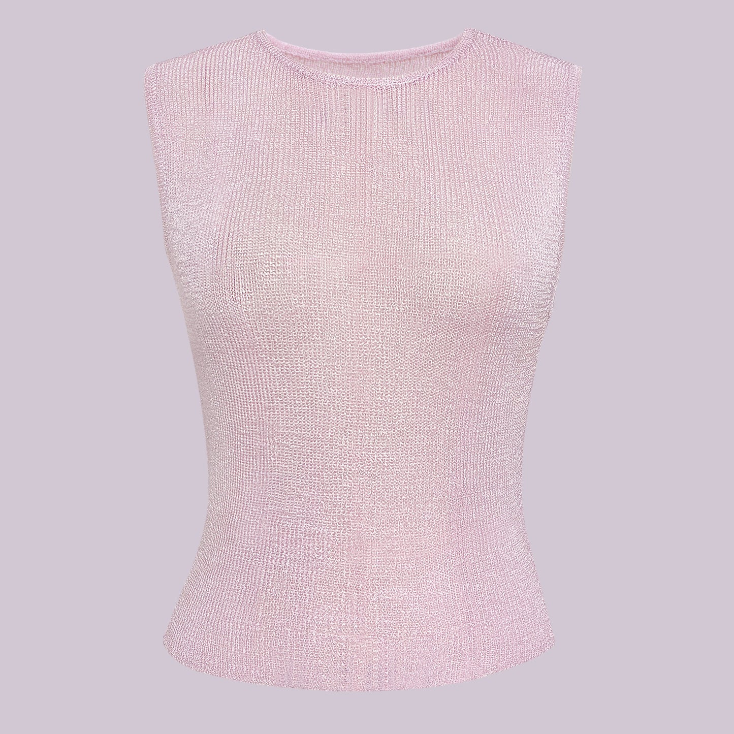 KARI | Glitter Mouwloze Top – Chic, Trendy & Perfect voor een Party Look