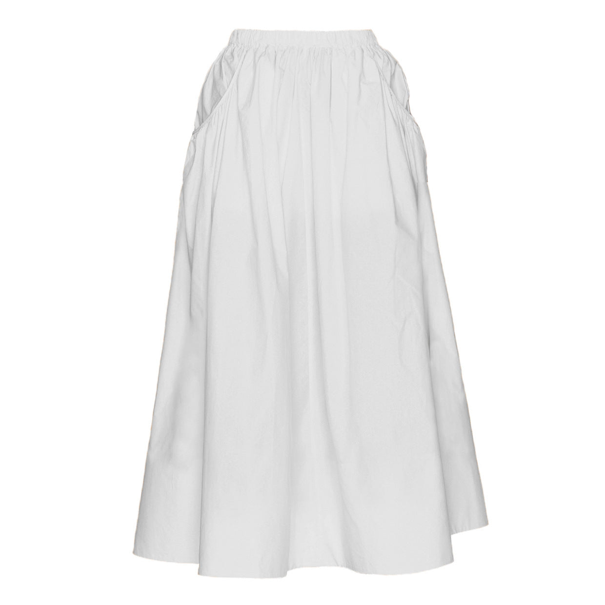ELINE | Midi Rok – Luchtige A-lijn Rok met Stretch Tailleband