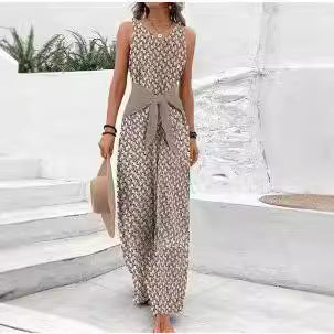 FLORRIE | Bohemian Print Jumpsuit – Comfort meets Chic