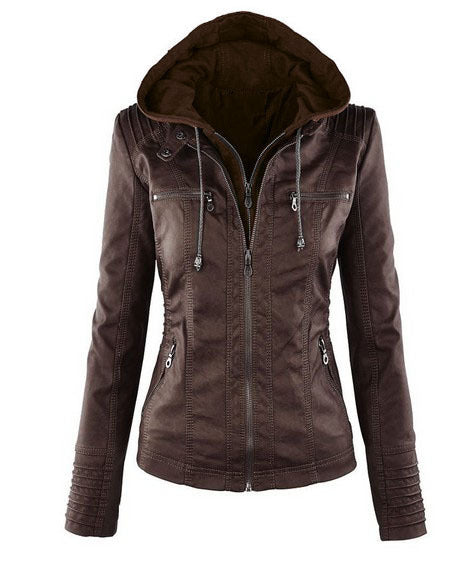 ANNA | Leren Zomerjas voor Dames – Luxe, Stijlvol & Comfortabel