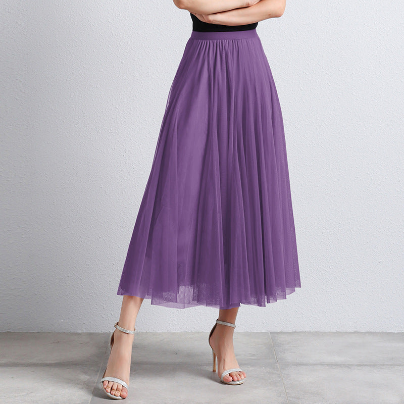 JANA | Tule Maxi Rok – Luchtige Gelaagde Rok voor Dames