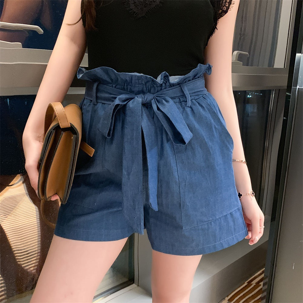 LINDA | Stijlvolle high waist paperbag short!