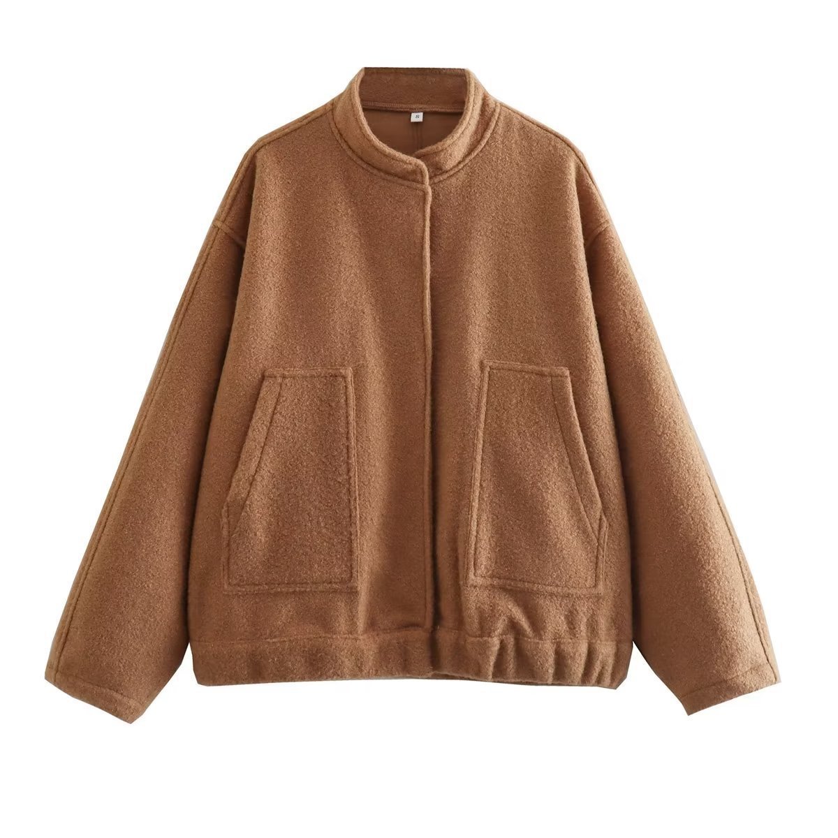 SOFIA | Oversized Damesjas – Trendy Bouclé Look voor Voorjaar & Winter