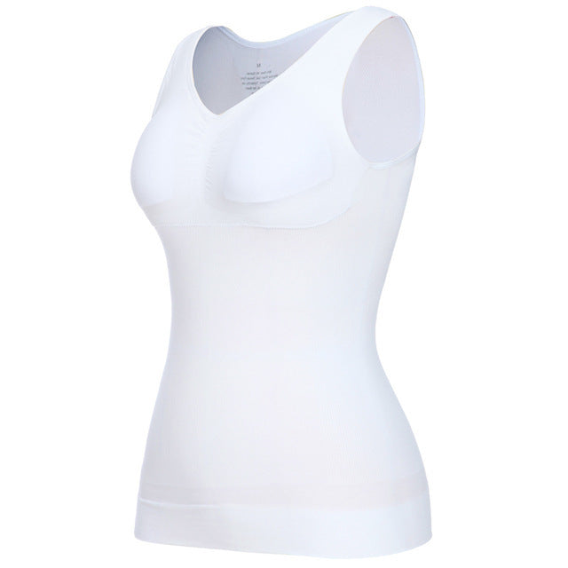 GRAZIA | Corrigerend Dames Topje met Ingebouwde BH – Slimming Shapewear Tanktop