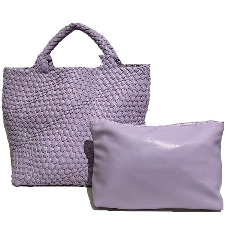 BEYZA | Gevlochten Shopper – Grote Tas met Binnenpouch Dames