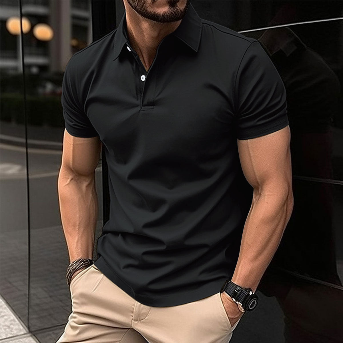 SEPP | Slim Fit Polo voor Heren – Zomershirt