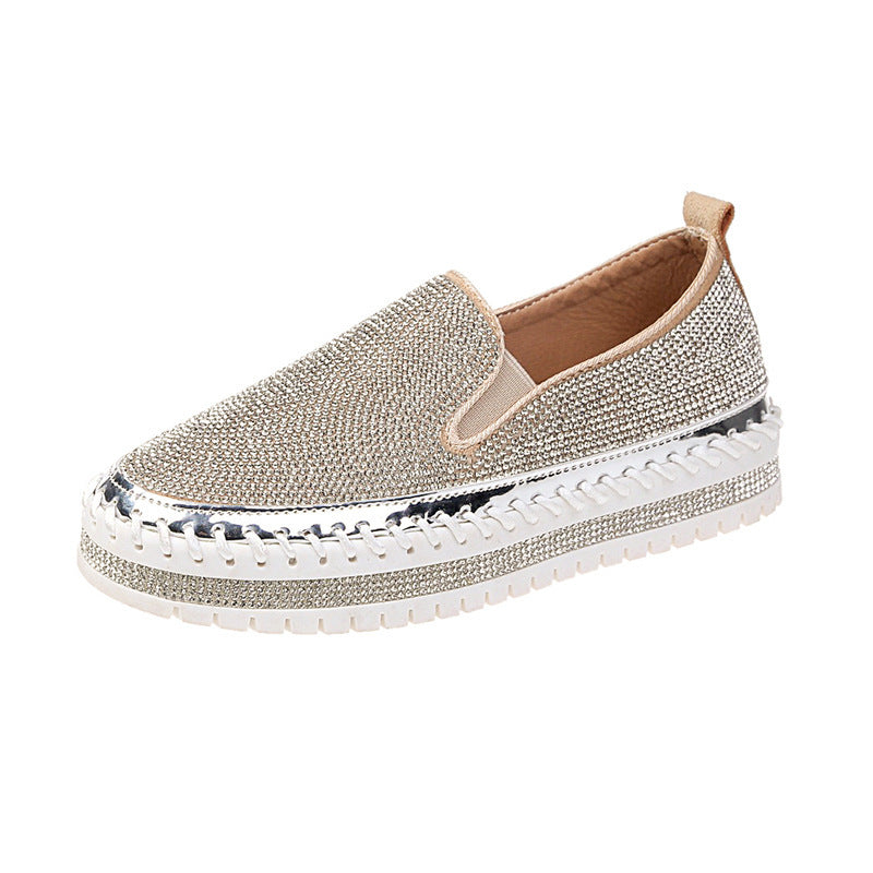 ELOISA | Slip-On Sneakers met Glitters – Dames Schoenen