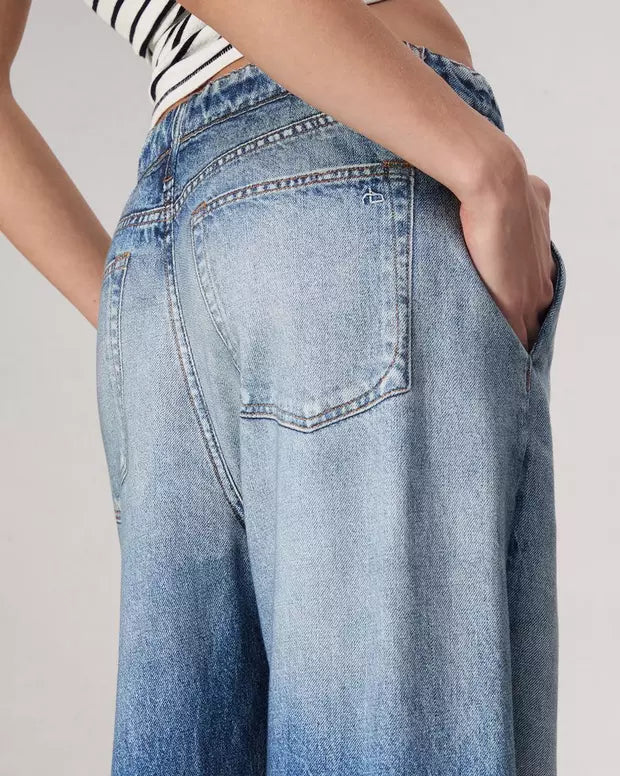 SHELBY | Denim Look Joggingbroek – Comfort meets Cool
