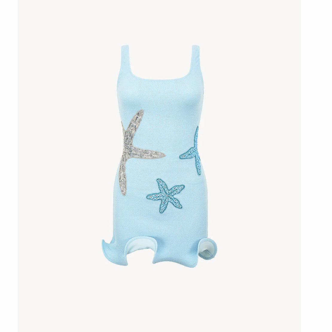 NIKITA | Sea Star Mini Jurk – Zomers & Uniek