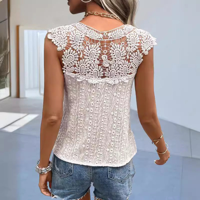FLOOR | dé kanten top die elke outfit onweerstaanbaar maakt - Romantisch en stijlvol