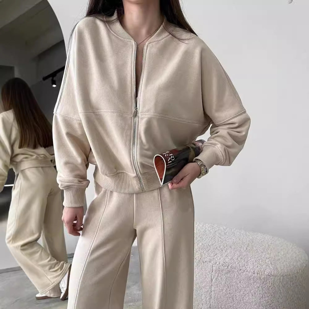 VICTORIA | Oversized Joggingpak Dames – Loungewear Set van Zacht Katoen