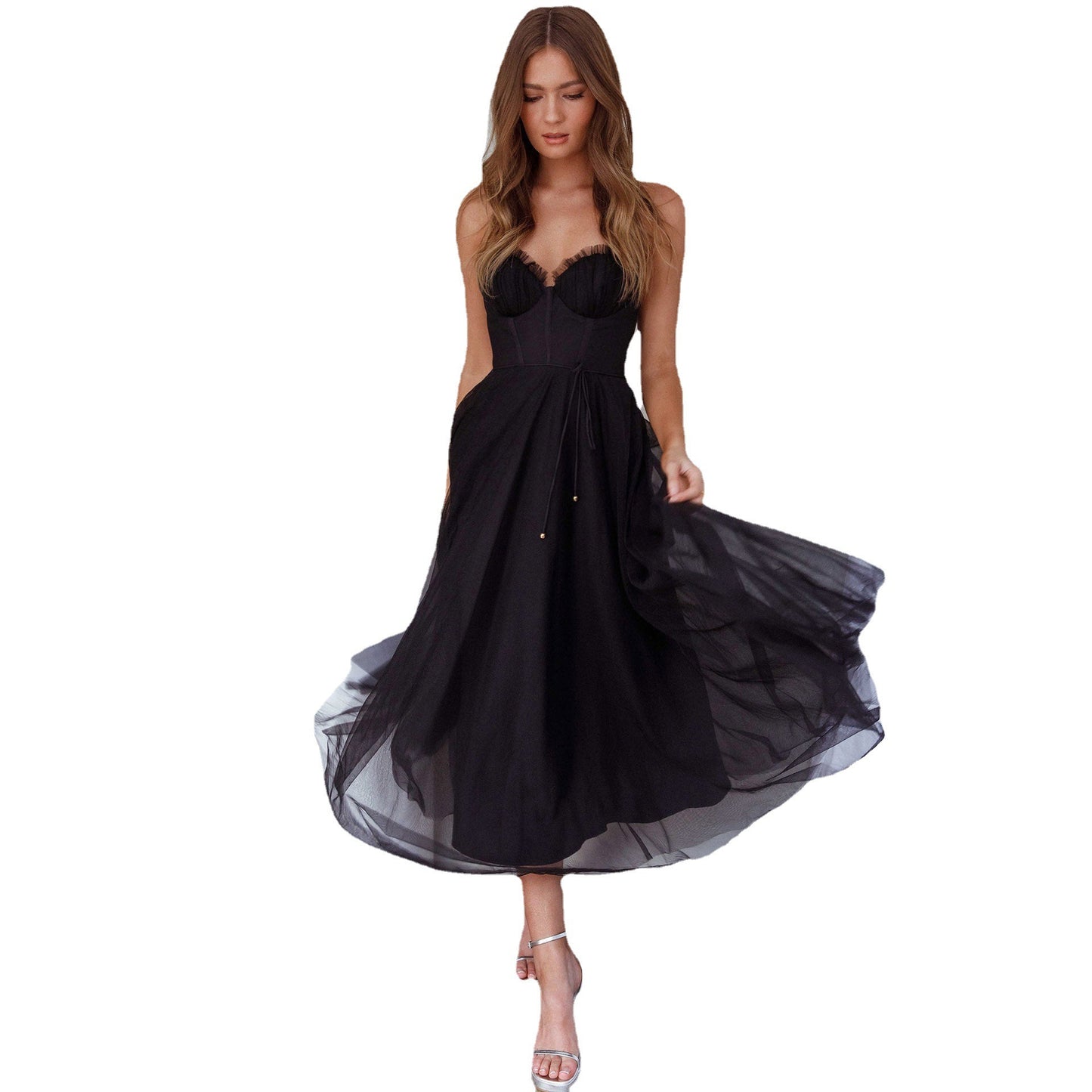 YARA | Romantische Tule Jurk – Elegantie in haar puurste vorm
