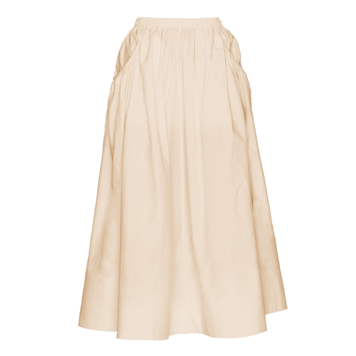 ELINE | Midi Rok – Luchtige A-lijn Rok met Stretch Tailleband