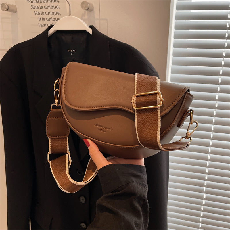 MARGAUX LUXE | Crossbody Schoudertas Dames – Elegant Design met Brede Band