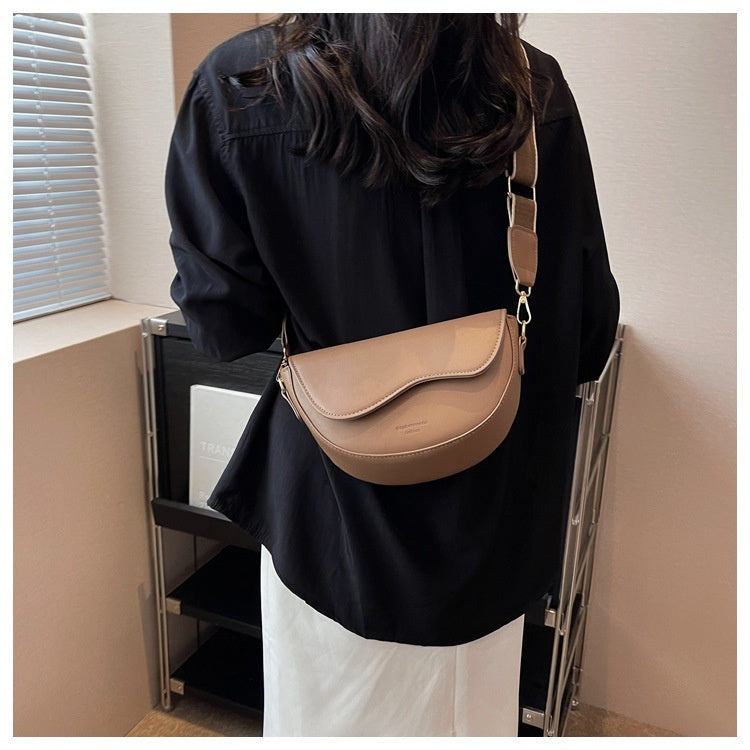 MARGAUX LUXE | Crossbody Schoudertas Dames – Elegant Design met Brede Band