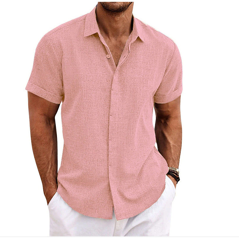 DIEGO | Casual Korte Mouwen Overhemd Heren – Comfortabel en Stijlvol