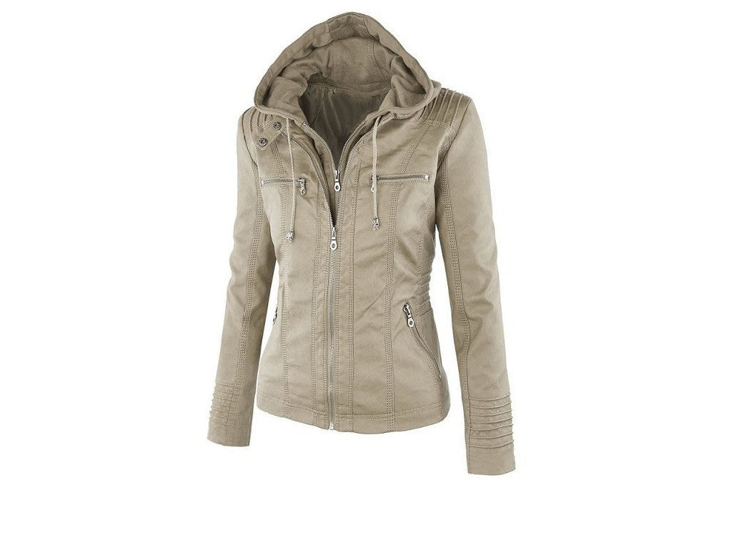 ANNA | Leren Zomerjas voor Dames – Luxe, Stijlvol & Comfortabel