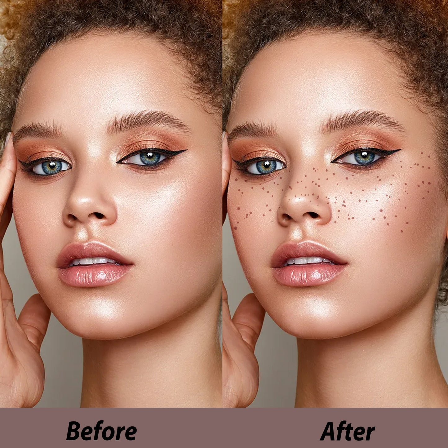 MOIRA | Sproeten Tattoo Stickers – Fake Freckles Waterproof 6 Stuks