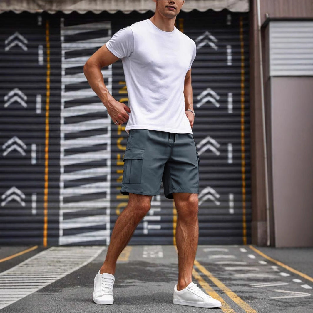 JAKE | Heren Cargo Short met Zijklepzak β Comfortabele Korte Broek voor Zomer & Casual Looks