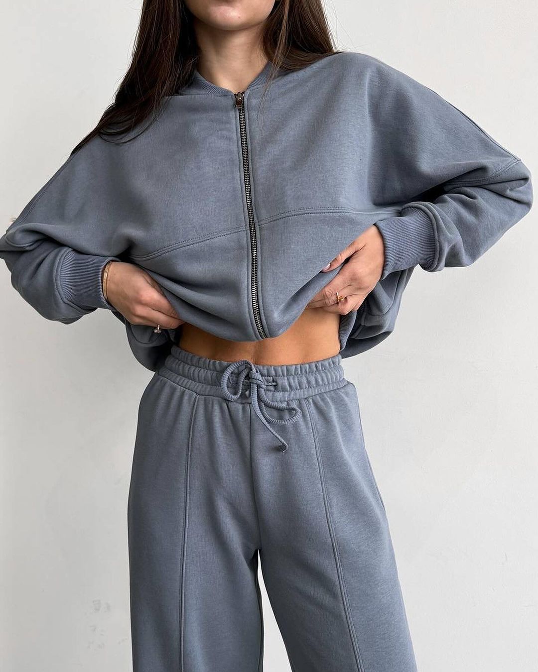 VICTORIA | Oversized Joggingpak Dames – Loungewear Set van Zacht Katoen