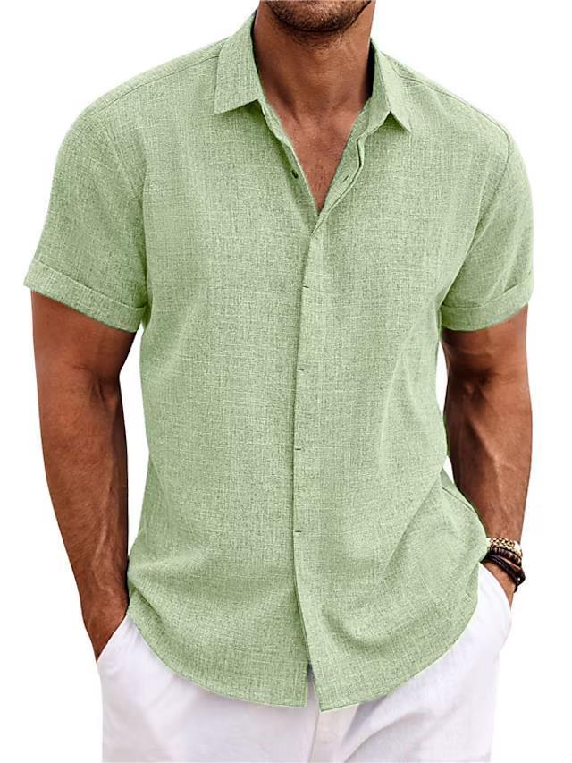 DIEGO | Casual Korte Mouwen Overhemd Heren – Comfortabel en Stijlvol
