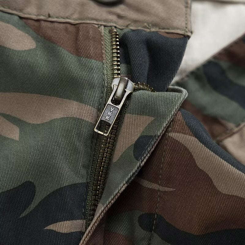 ROBBE | Camouflage Cargoshort Heren – Stoere Zomerbroek van Katoen