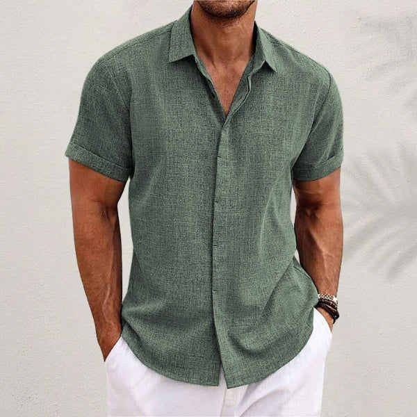 DIEGO | Casual Korte Mouwen Overhemd Heren – Comfortabel en Stijlvol