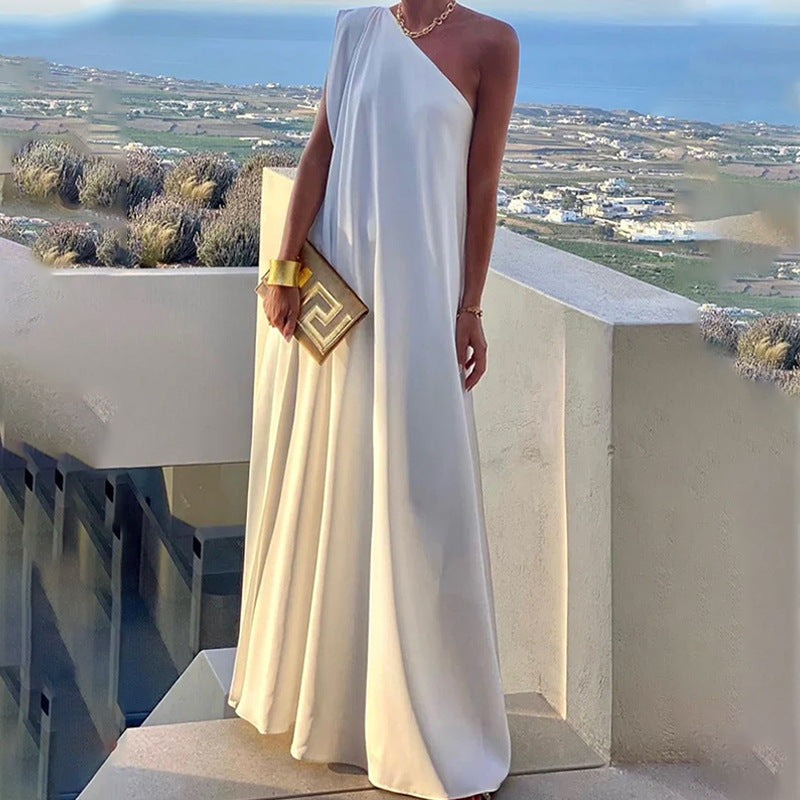 LIDYA | Asymmetrische Avondjurk – Elegante One Shoulder Look