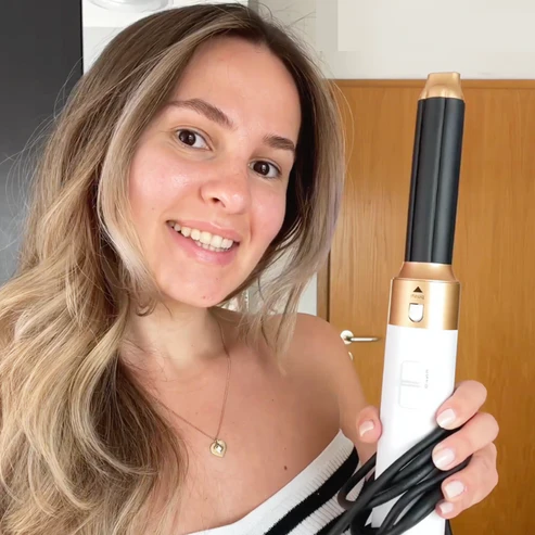 LINE | 5-in-1 Haarstyler AirWrap Pro – Föhn, Krul- en Stijltang in Eén