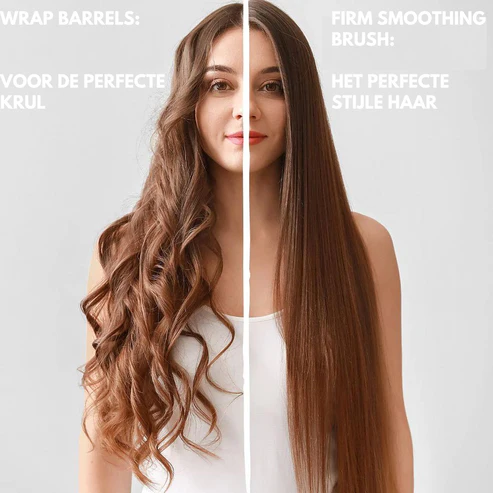LINE | 5-in-1 Haarstyler AirWrap Pro – Föhn, Krul- en Stijltang in Eén