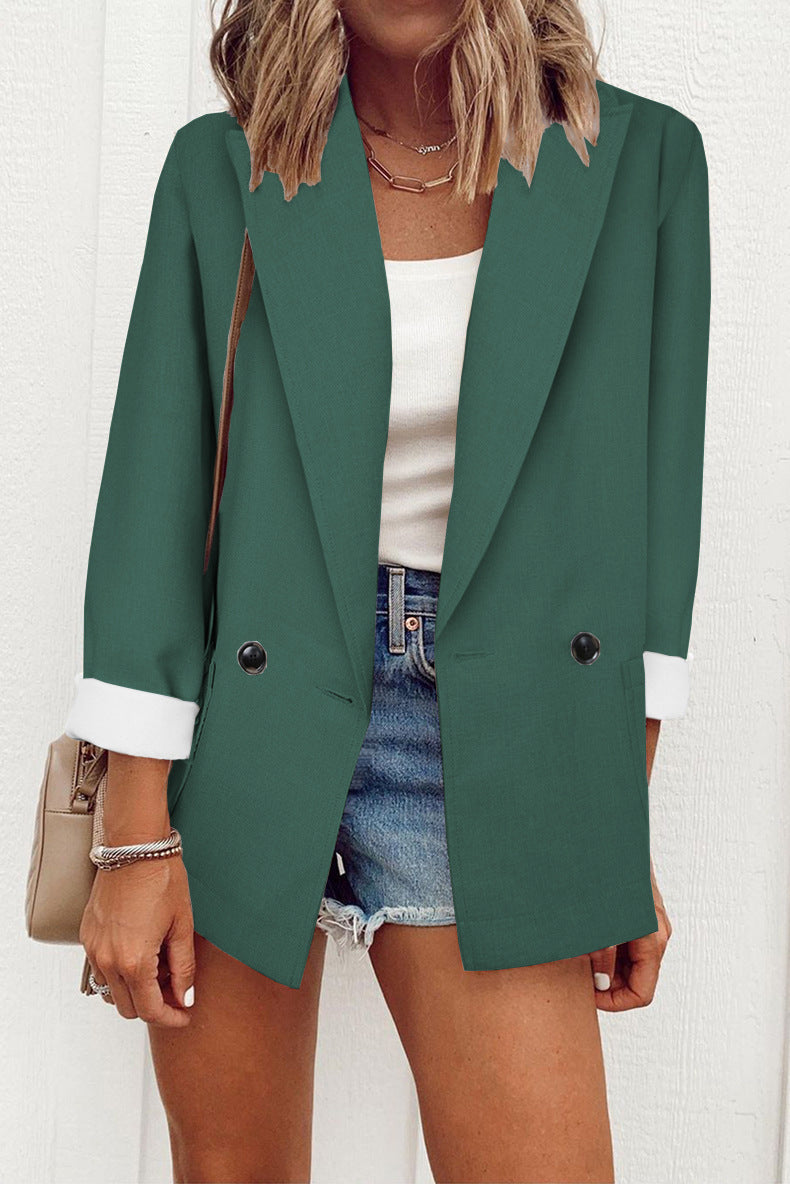 NICI BLAZER | Dames oversized blazer met Knoopdetail – in Meerdere Kleuren