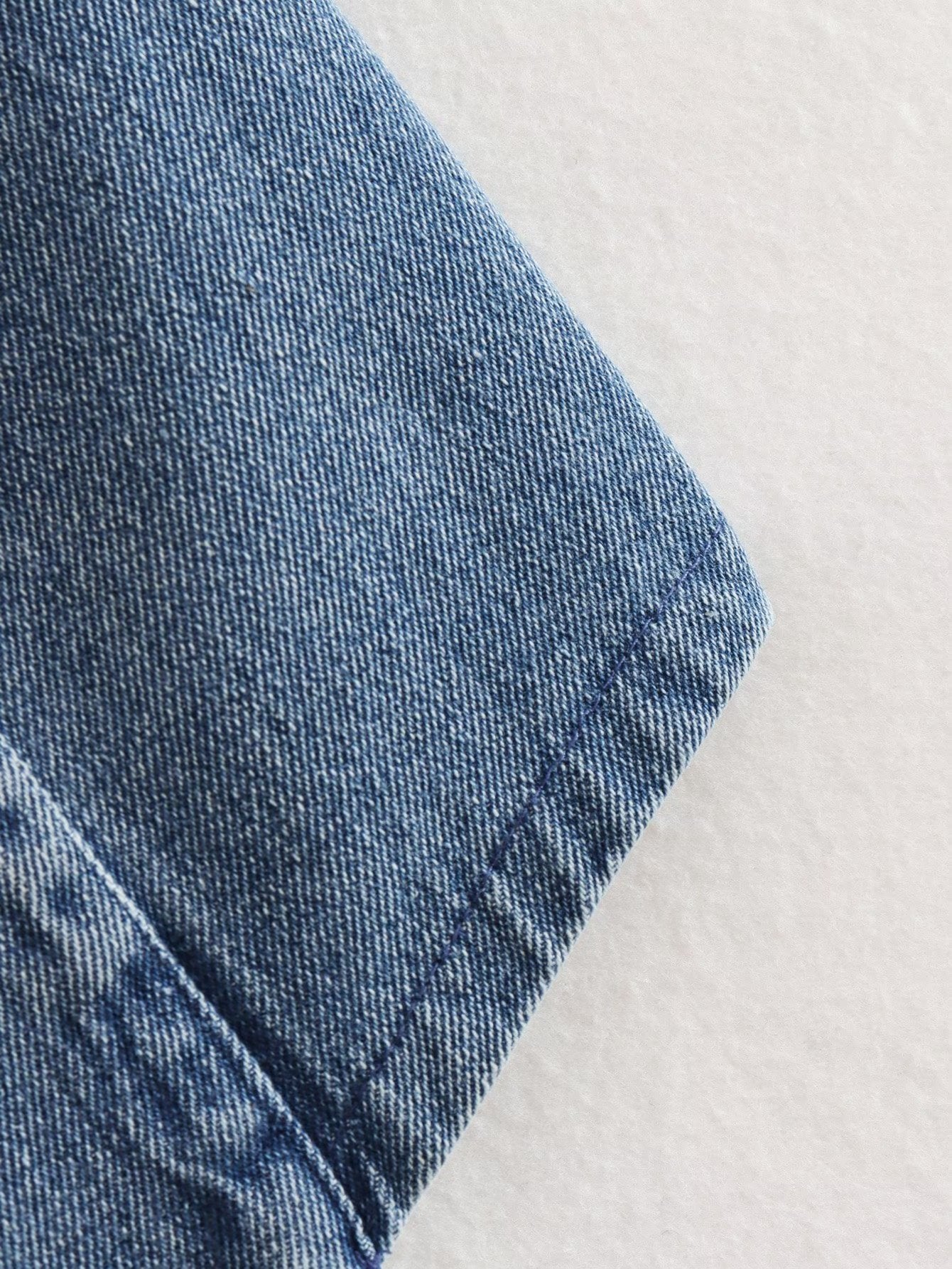YASMINE | Denim Gilet met Knoopsluiting – Tijdloze Spijkerstof Look voor Dames