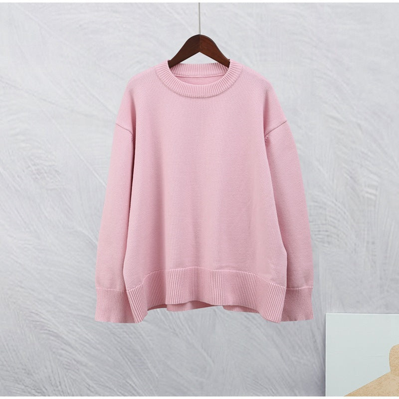 MAR | Zachtroze Oversized Trui – Comfort & Stijl in Één