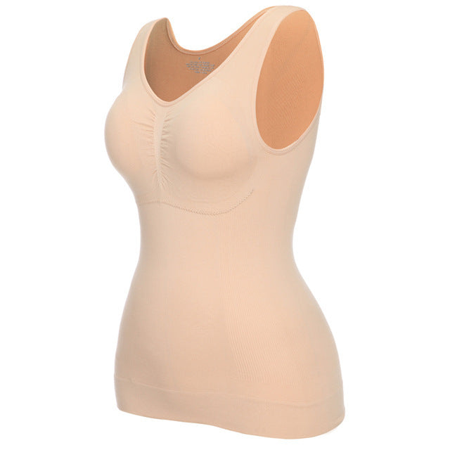 GRAZIA | Corrigerend Dames Topje met Ingebouwde BH – Slimming Shapewear Tanktop