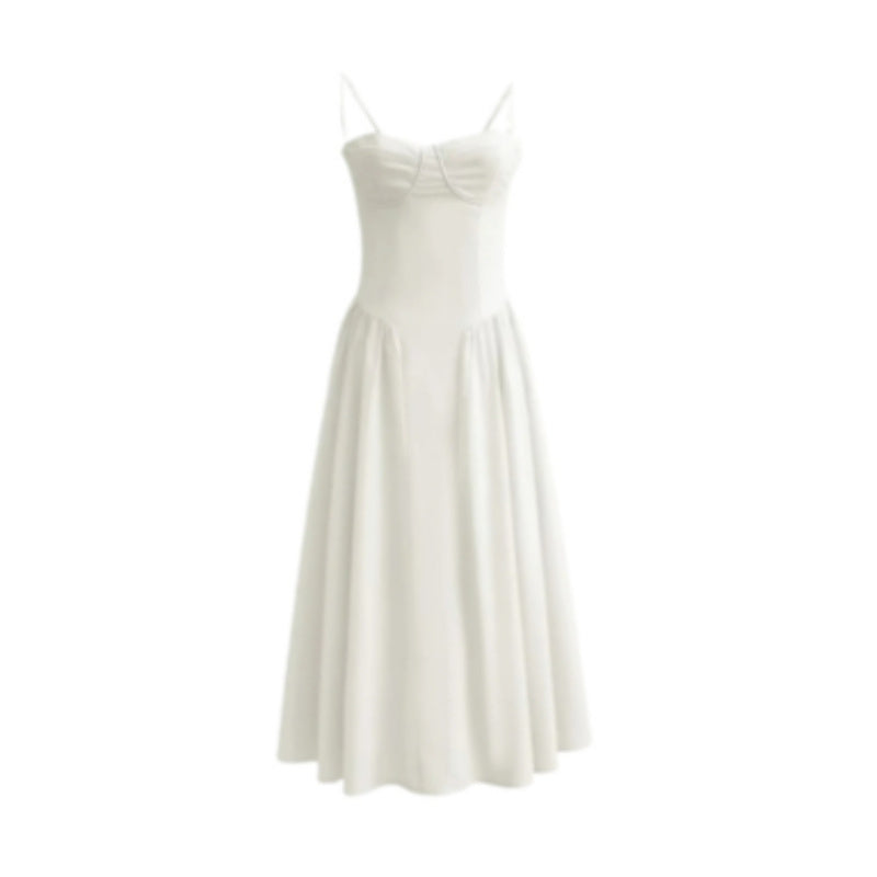COLETTE | Zomerjurk Dames – Corset Midi Jurk